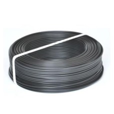 Cablu electric flexibil negru MYYUP 2X0 50 PLAT - rola 100m