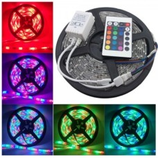 Kit Banda LED RGB cu Telecomanda+WI-FI 60 LED/m 10W/m 12V IP20