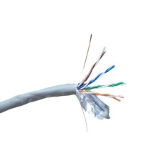 Cablu UTP cupru GRI cat 5E 24AWG (305M)