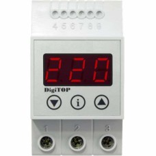 DIGITOP Releu protectie tensiune pe sina DIN 16A VP-16A 380032