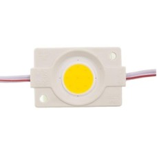 Modul LED COB ALB 9 LED-uri 2.4W/200lm/IP65/12V