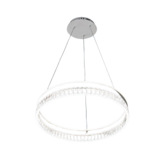LUSTRA LED PAVO ALB 80W/5600LM 2700K-6500K 500X1200MM CU TELECOMANDA