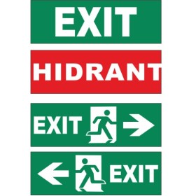   Autocolant Lampa Exit 16 Led Autocolant Lampa Exit 16 Led 