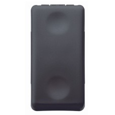 Intrerupator modular cap cruce Gewiss GW21579, negru - 1 modul